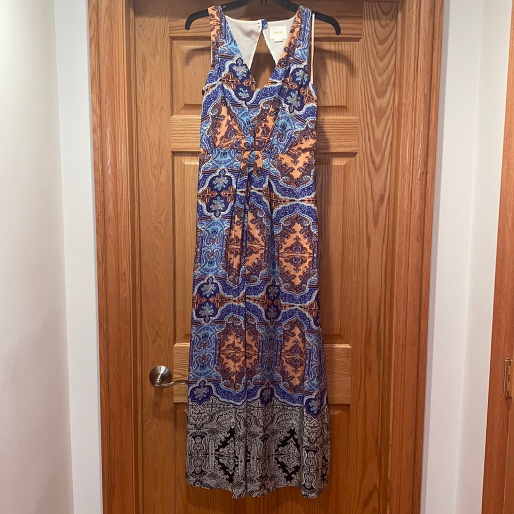 Anthropologie Maeve Paisley Maxi Dress